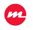 M logo